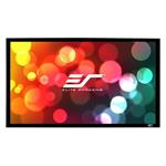 ELITE SCREENS plátno v pevném rámu CINEMA Scope 138" (350,5 cm)/ 2,35:1 / 137,2 x 322,3 cm/ Gain 1,1/ rám černý 6 cm