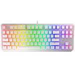 Endorfy herní klávesnice Thock TKL OWH Pudd.Kailh  BL RGB /USB/ blue sw. / drátová / mechanická / US layout / bílá RGB