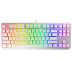 Endorfy herní klávesnice Thock TKL OWH Pudd.Kailh  BR RGB /USB/ brown sw./ drátová / mechanická / US layout / bílá RGB