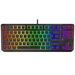 Endorfy herní klávesnice Thock TKL Pudd.Kailh BR RGB /USB/ brown sw. / drátová / mechanická / US layout / černá RGB