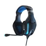 ENERGY Headphones ESG 5 Shock, herní sluchátka s mikrofonem, modré LED
