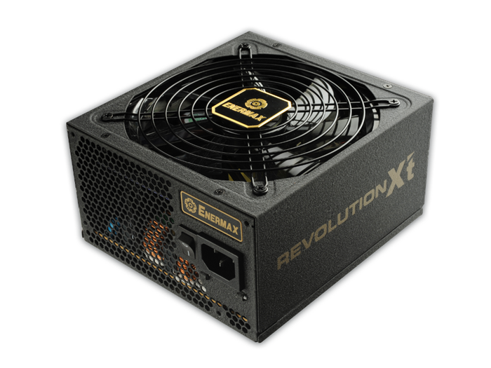 Enermax Revolution XT II 550W ATX zdroj, 80+ Gold, modular