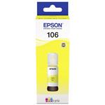 Epson 106 - 70 ml - žlutá - originální - inkoustový zásobník - pro EcoTank ET-7700, ET-7750, L7160, L7180; Expression Premium ET-7