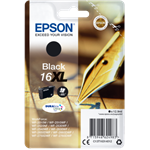 Epson 16XL černá inkoustová cartridge, 12.9ml, T1631