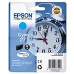 EPSON 27, azurová inkoustová cartridge, 6.2ml, T2702