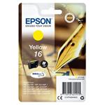 Epson inkoustová náplň/ T1624/ Singlepack 16 DURABrite Ultra Ink/ Žlutá