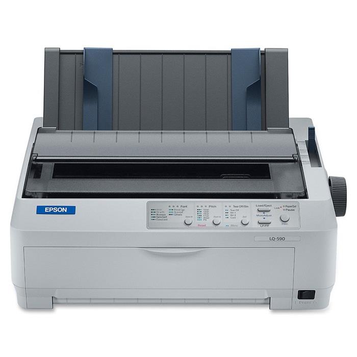 EPSON LQ-590IIN, A4,24 jhl.,550zn/s,USB2.0,LPT,LAN