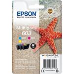 Epson multipack 3-colours 603, Cyan, Magenta, Yellow, RF + AM