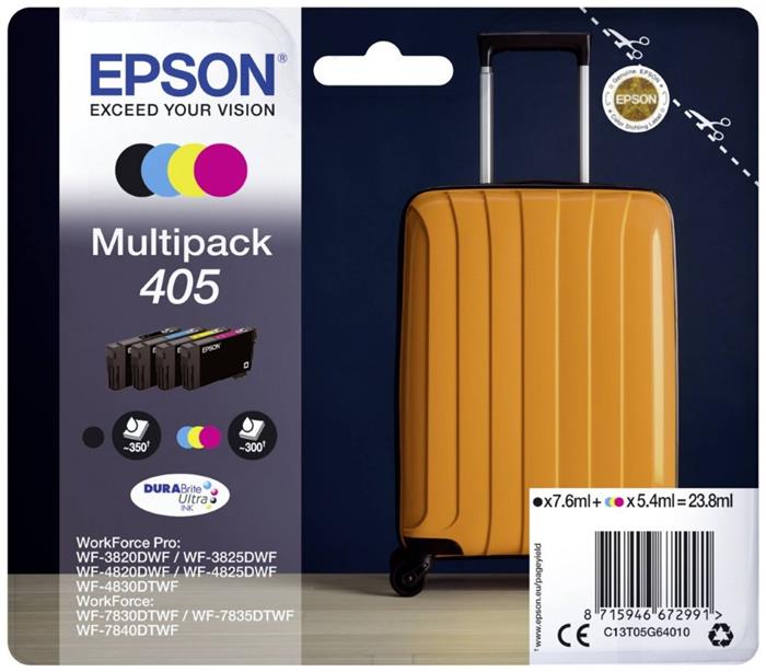 Epson Multipack 4 Colours 405 DURABrite Ultra Ink