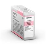 Epson Singlepack Photo Light Magenta T8506 UltraChrome HD ink 80ml