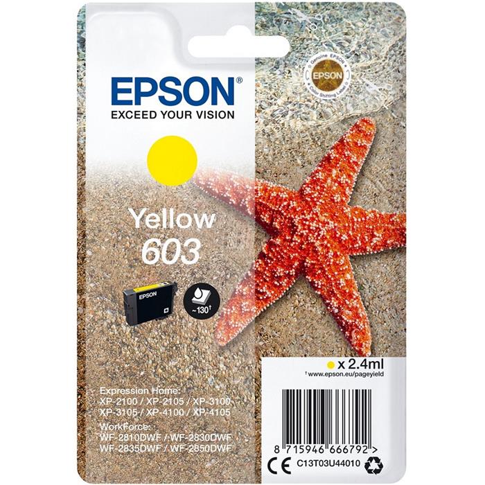 Epson singlepack, Yellow 603, RF + AM