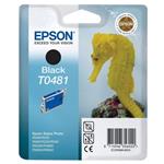 EPSON T0481, černá inkoustová cartridge pro stylus photo RX500/R300