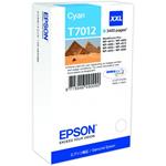 Epson T7012, XXL inkoustová cartridge, azurová, 3400 stran