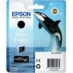 Epson T7601, photo black inkoustová cartridge, 25.9ml