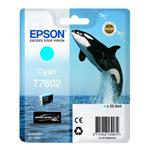 Epson T7602, cyan inkoustová cartridge, 25.9ml