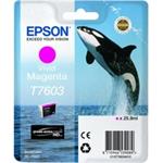 Epson T7603, vivid magenta inkoustová cartridge, 25.9ml