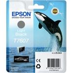 Epson T7607, light black inkoustová cartridge, 25.9ml