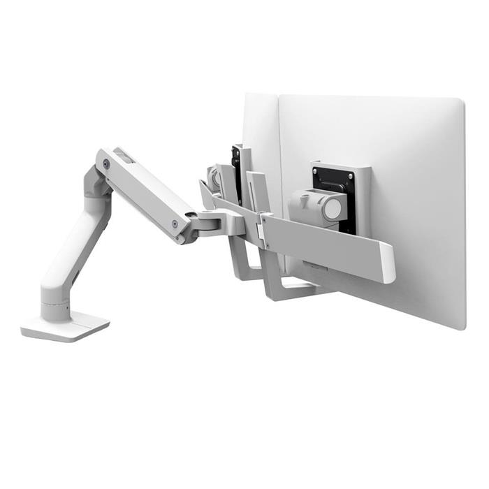 ERGOTRON HX Desk Dual Monitor Arm, bílá