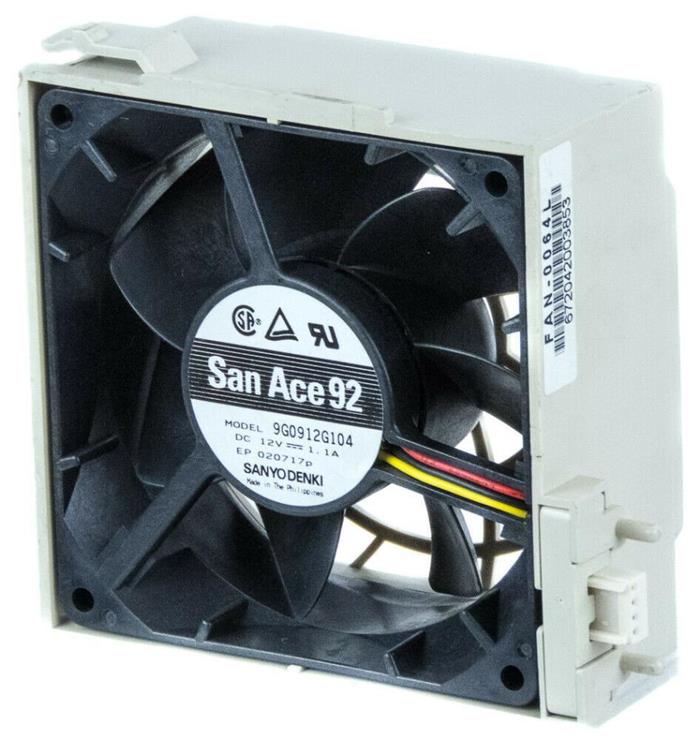 FAN-0064L4 větrák pro SC833-933 (92mm×92mm×38mm, 1,1A,5000rpm,109,7CFM, 50dBA) 3pin