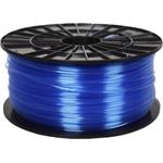 Filament PM tisková struna/filament 1,75 PETG transparentní modrá, 1 kg