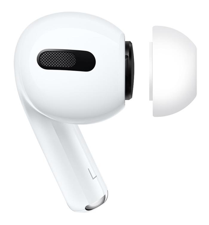 Fixed silikonové špunty pro Apple Airpods Pro, 4ks, velikost M