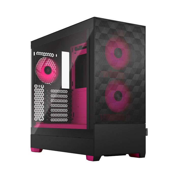 Fractal Design Pop Air RGB Magenta Core TG Clear Tint