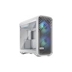 Fractal Design Torrent RGB White TG Clear Tint/Midi Tower/Transpar./bílá