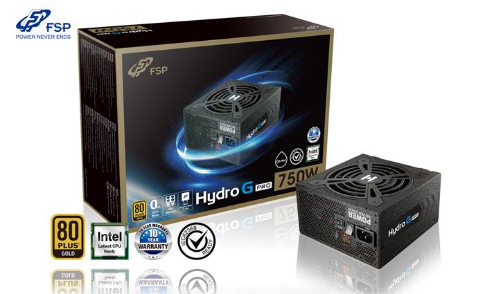 FSP/Fortron HYDRO G 750 PRO, 80PLUS GOLD, 750W, modular