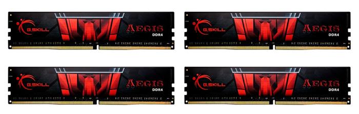 G.Skill Aegis 4x8GB 3200MHz CL16 DIMM, 1.35V, XMP 2.0