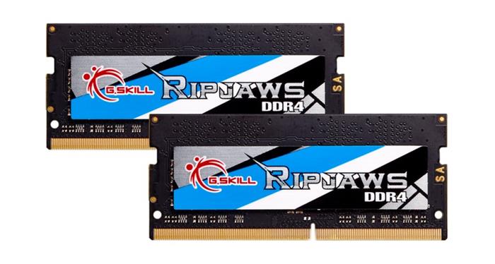 G.Skill Ripjaws DDR4 16GB (2x8GB) 2400MHz CL16 SO-DIMM 1.2V