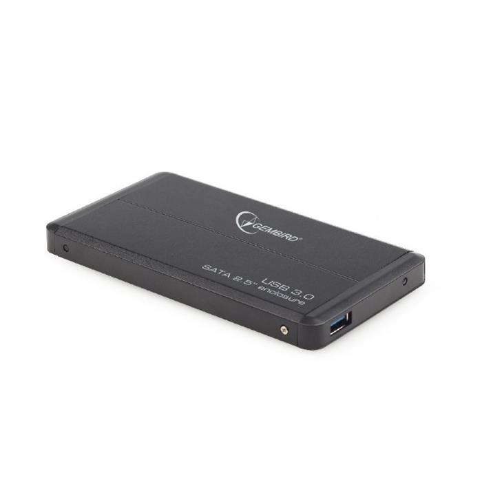 GEMBIRD externí box pro 2.5" SATA HDD, USB 3.0, černý