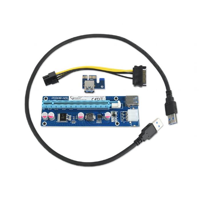 Gembird PCI-Express 1x riser prodlužovací adaptér po USB