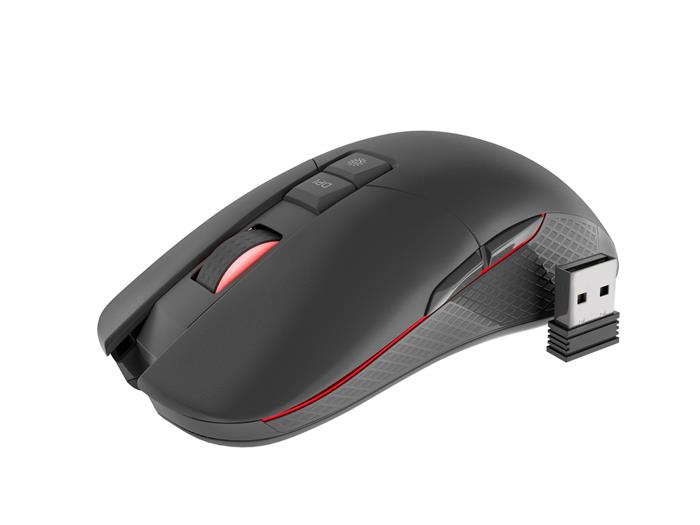 Genesis Zircon 330, bezdrátová herní myš, 3600dpi, vestavěná baterie