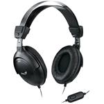 Genius HS-M505X, sluchátka s mikrofonem, černá, 1x 3.5mm jack