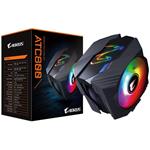 Gigabyte Aorus ATC800, chladič CPU, 12 heatpipe, 200W, RGB FUSION 2.0