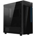 Gigabyte Aorus G200 GLASS, mid tower skříň, 2x USB 3.0, průhled, RGB, černá