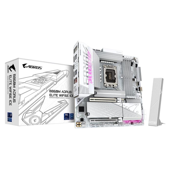 Gigabyte B860M AORUS ELITE WIFI6E ICE