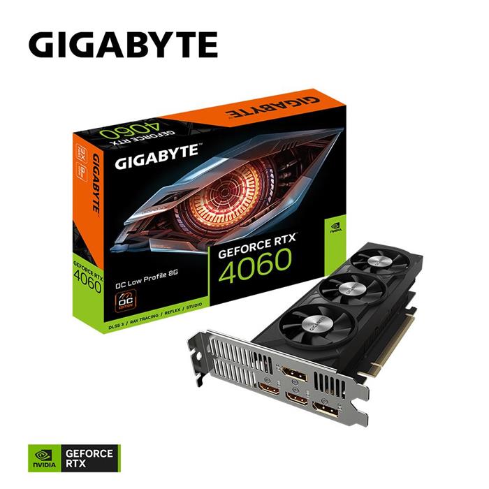 Gigabyte GeForce RTX 4060 Low Profile OC 8G