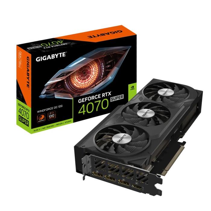 Gigabyte GeForce RTX 4070 SUPER WindForce OC 12G