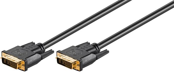 Goobay propojovací DVI-I kabel, dual link, 10m, černý