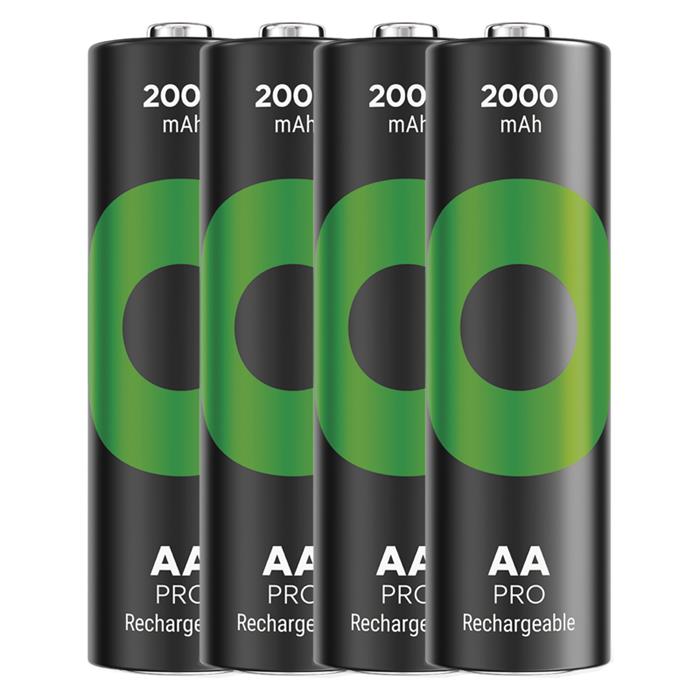 GP Nabíjecí bat. ReCyko Pro AA (HR6) 2000mAh - 4ks