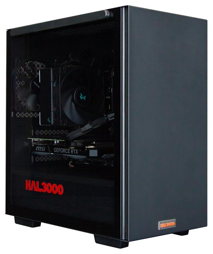 HAL3000 Online Gamer / AMD Ryzen 5 7500F/ 32GB DDR5/ RTX 4070/ 1TB PCIe Gen4 SSD/ WiFi/ W11