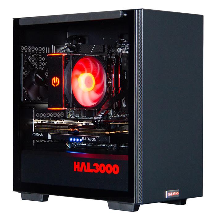 HAL3000 Online Gamer Pro / AMD Ryzen 5 9600X/ 32GB DDR5/ RX 7800 XT/ 1TB PCIe SSD/ WiFi/ W11