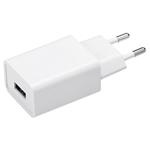 HELMER univerzální USB cestovní adaptér/ 2A/ 5V/ USB/ bílý