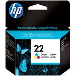 HP 22, barevná inkoustová cartridge, 5ml, C9352AE