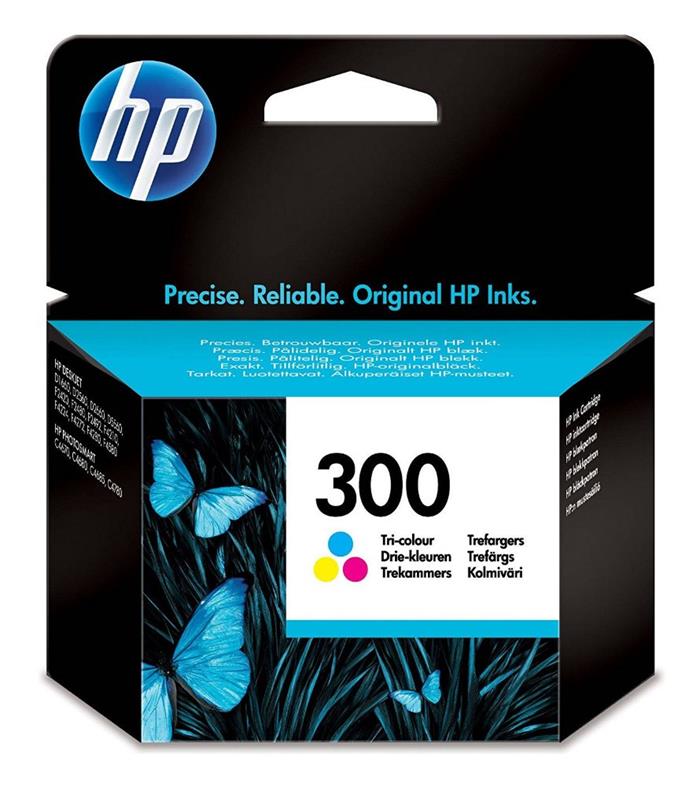 HP 300, barevná inkoustová cartridge, 4ml, CC643EE