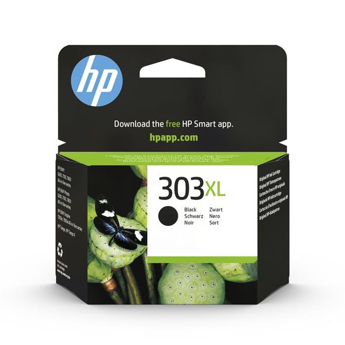 HP 303 černá náplň, 12ml, T6N04AE