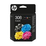 HP 308 barevná, 2-pack