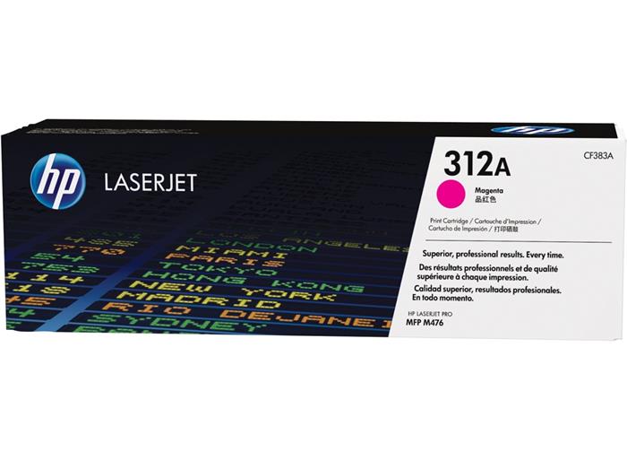 HP 312A, purpurový toner, 2700 stran, CF383A