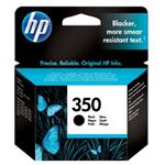 HP 350,  inkoustová náplň, černá, 4.5ml, CB335EE